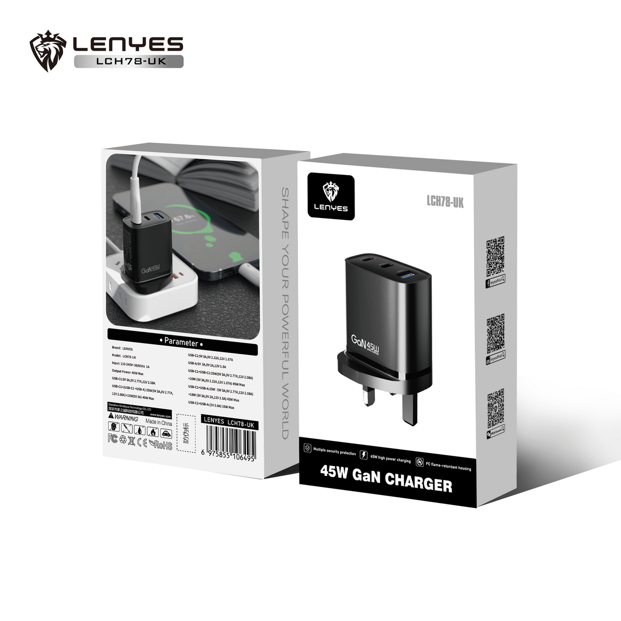 Lenyes - Gan Charger
