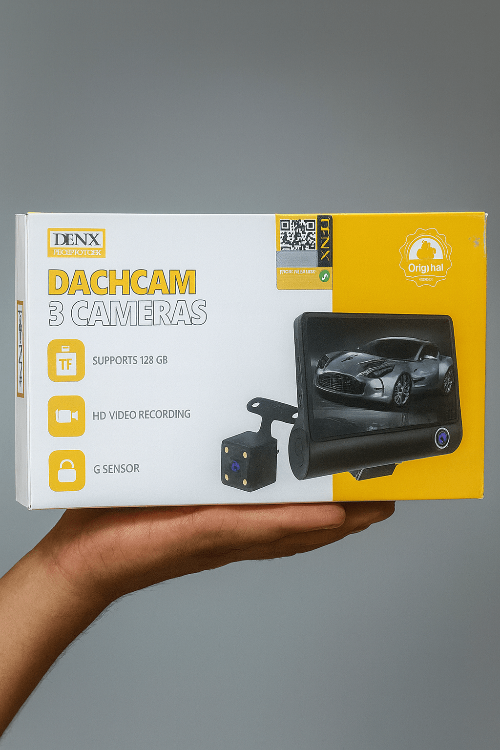 Denx - Dashcam  3 Camera System