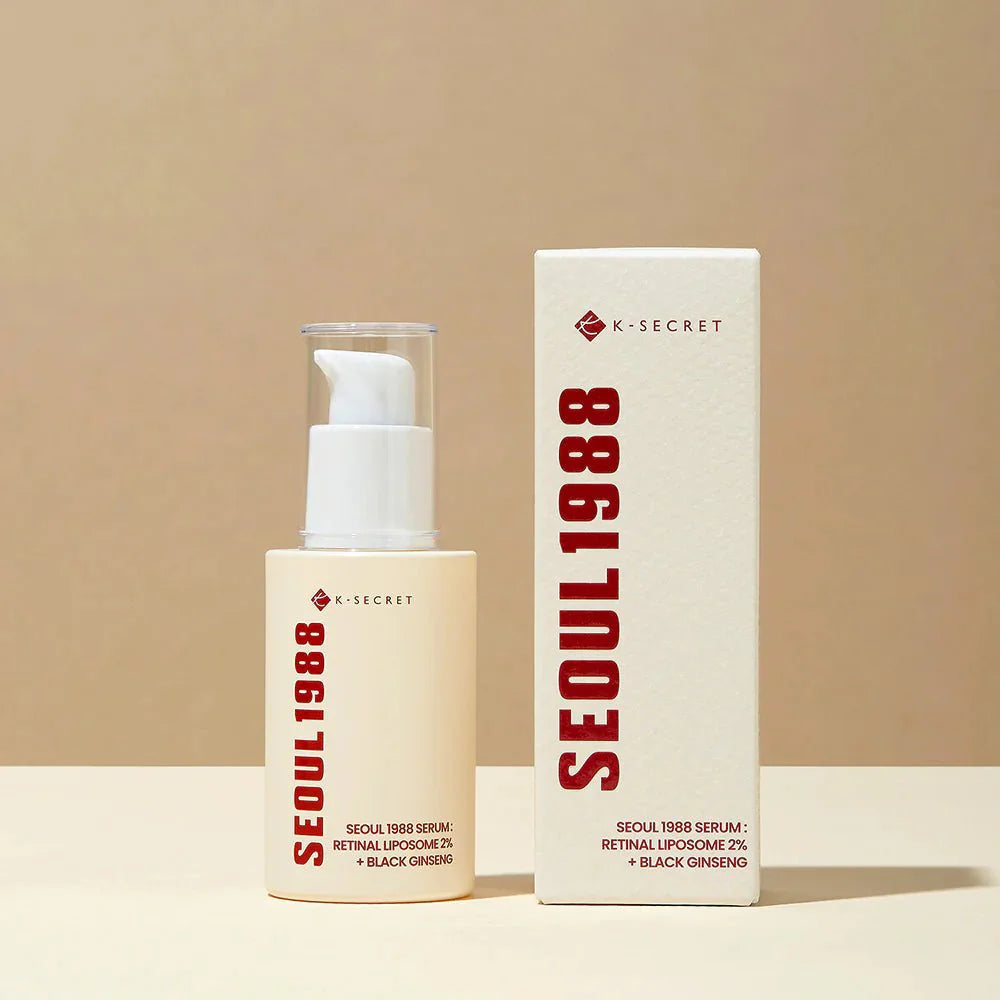 K‑SECRET - SEOUL 1988 Serum: Retinal Liposome 2% + Black Ginseng (Original)
