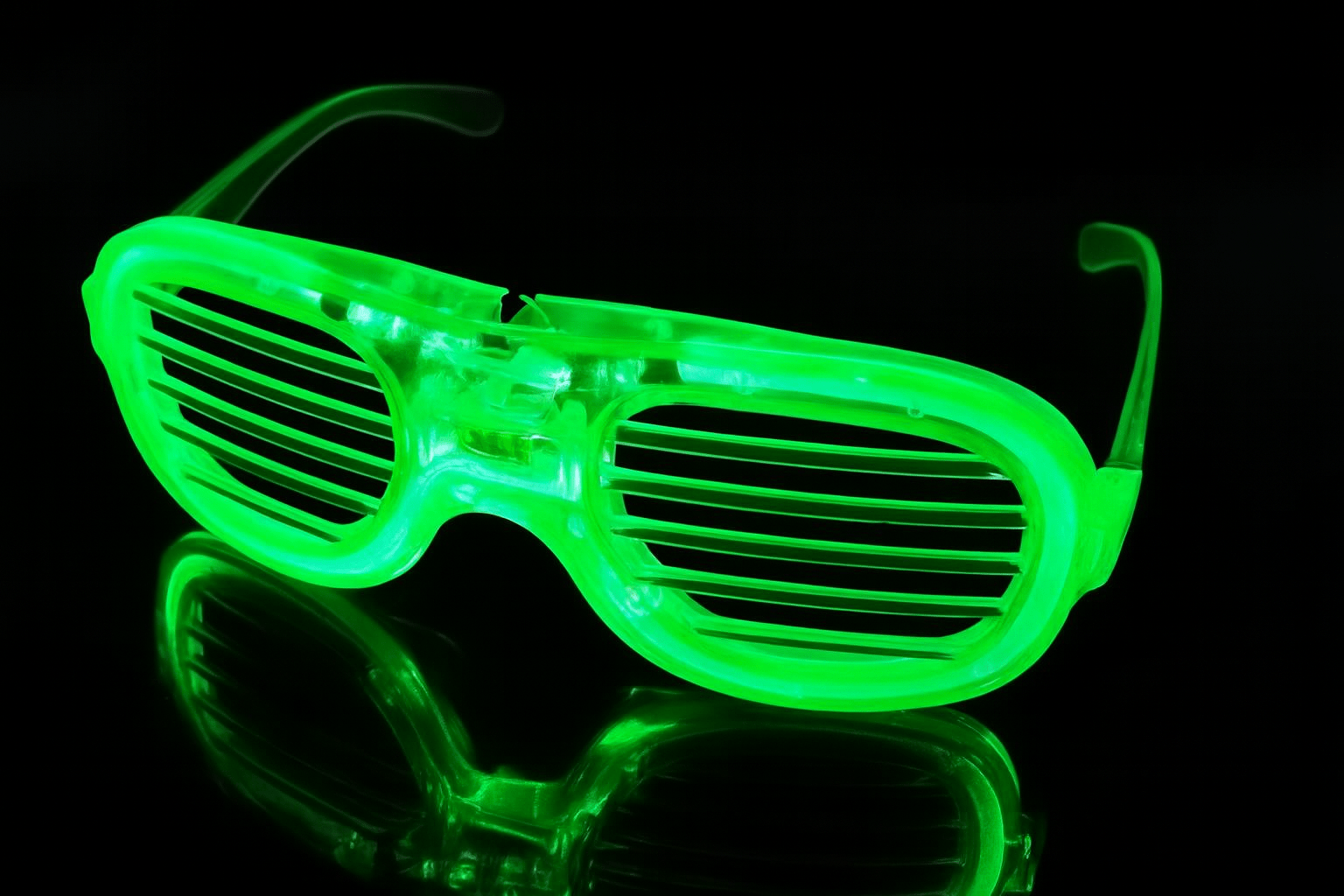 LED Glow Shutter Glasses