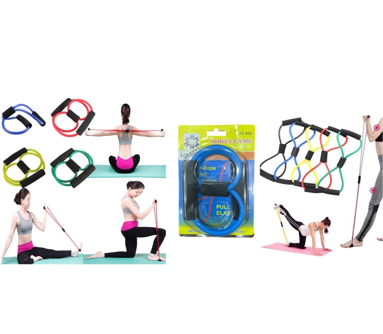 LORDEX - Mobile Gyms Pull Elastic Rope